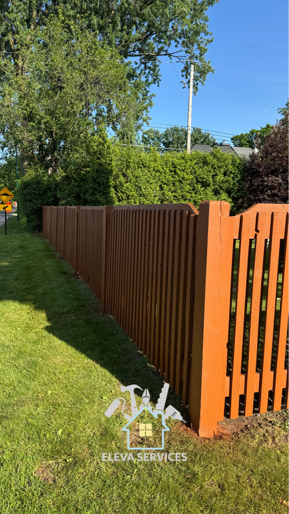 Fence painting